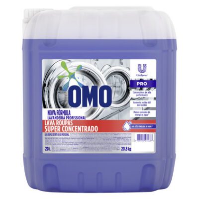 Detergente liquido OMO Super Concentrado 20L - Unilever